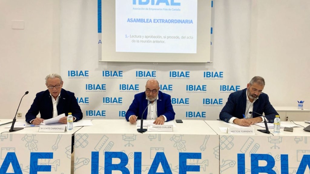 Bernardo Guillem, ratificado presidente de Ibiae por unanimidad y para los próximos cuatro años