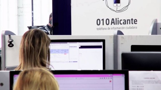 Alicante atiende más de 1.000 consultas municipales gratuitas al día a través del 010