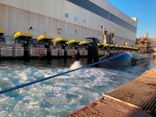 Navantia refuerza la seguridad en la Dársena de Cartagena para el transporte de mercancías peligrosas