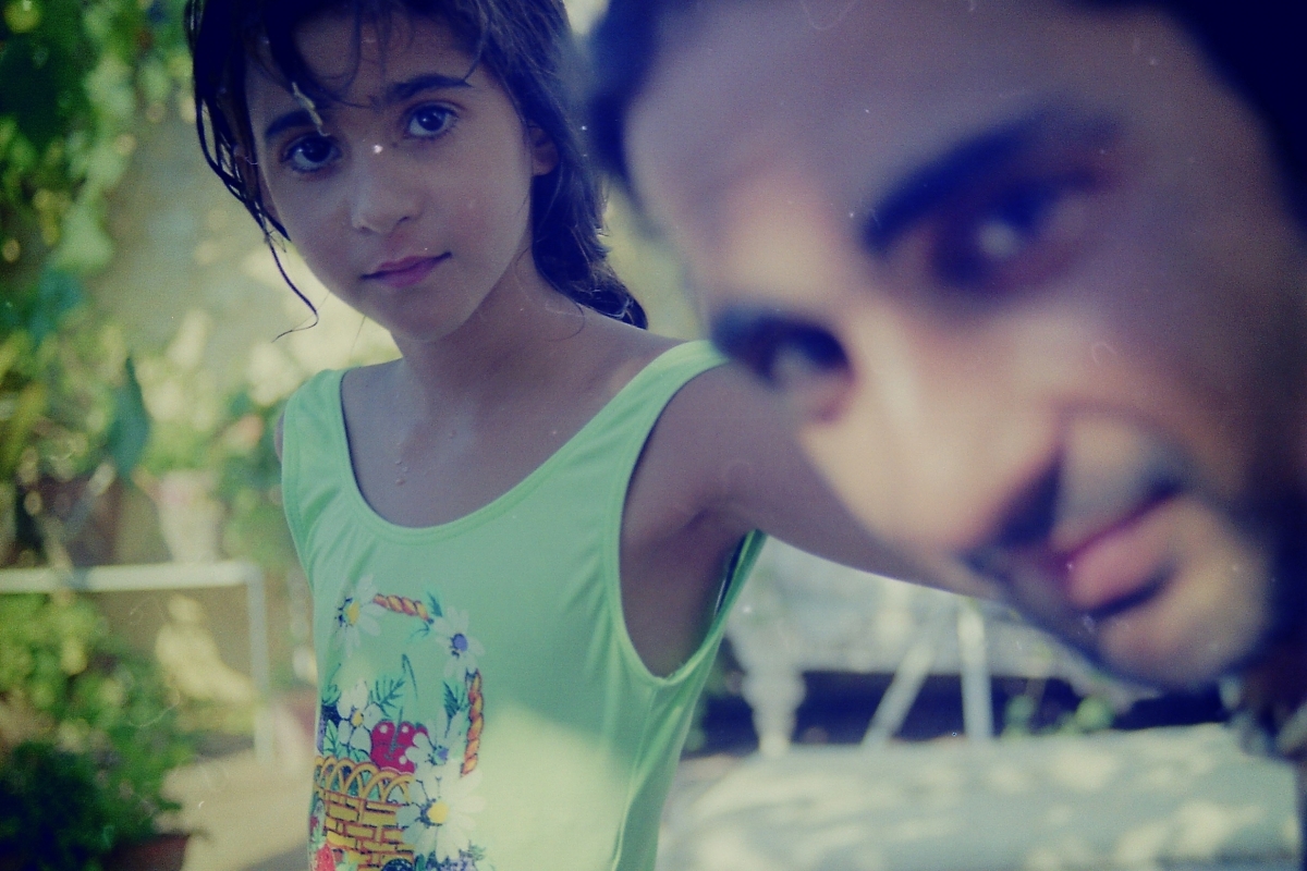 Alba Flores con su padre, Antonio Flores - Alba Flores con su padre, Antonio Flores