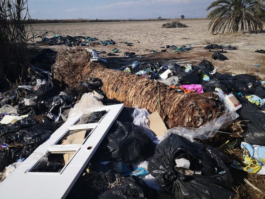 Ahsa vuelve a reclamar a Elche que actúe contra los vertidos en Carrizales