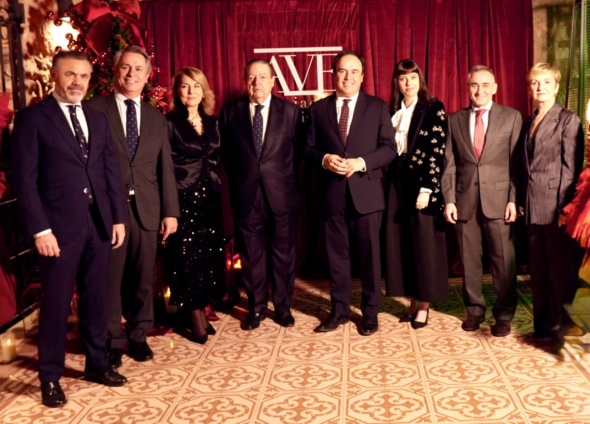 La Asociación Valenciana de Empresarios reúne en Castellón a más de 250 empresarios en su tradicional Cena de Navidad