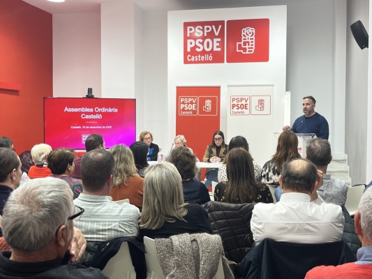 El PSPV de Castelló aprueba por unanimidad su hoja de ruta para 