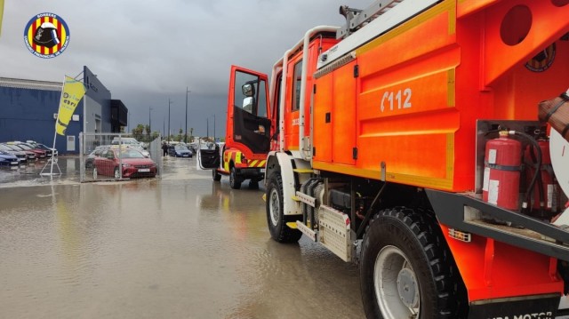 El Consorcio de Bomberos de Valencia refuerza su dispositivo por lluvias hasta los cerca de 250 efectivos