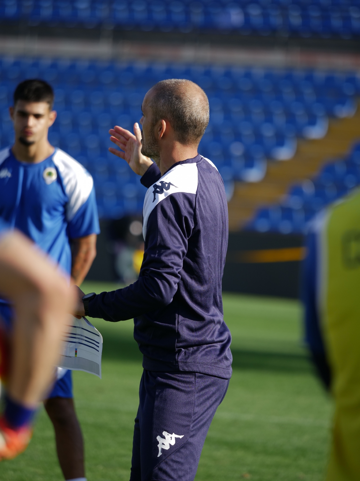 Beto Company en un entrenamiento - Foto: HCF Beto Company en un entrenamiento