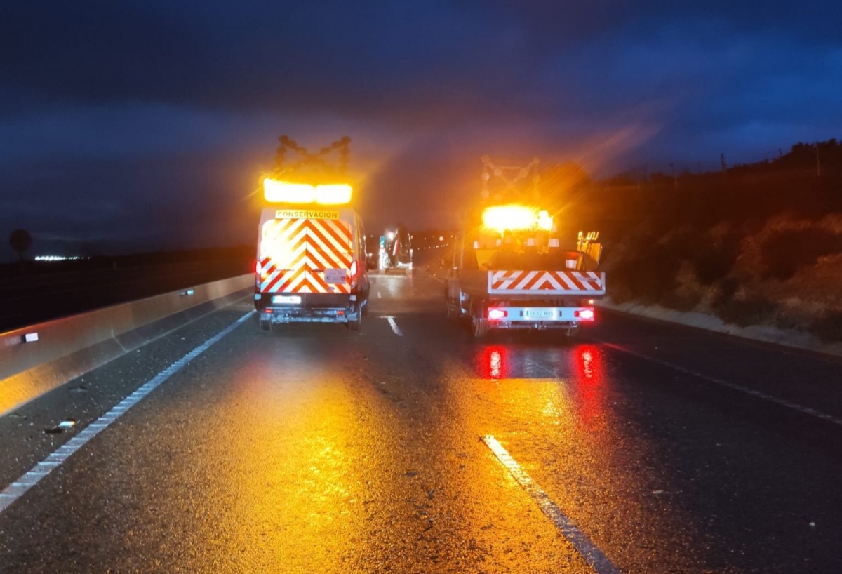 Carreteras cortadas en Alhama, Totana, Mazarrón, Águilas y Mula por las lluvias