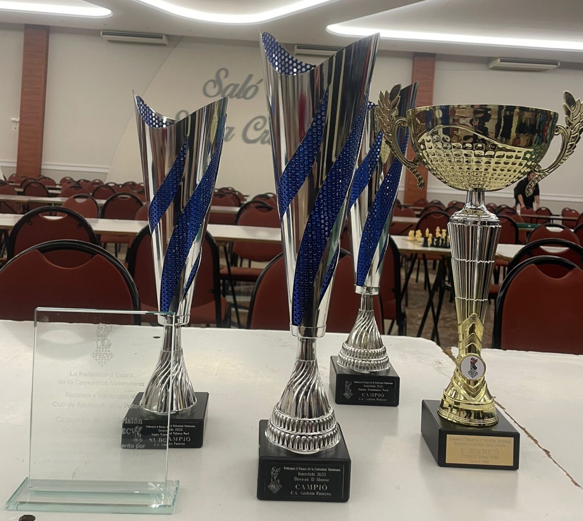 El Club Ajedrez Andreu Paterna cierra un 2025 de alto nivel competitivo