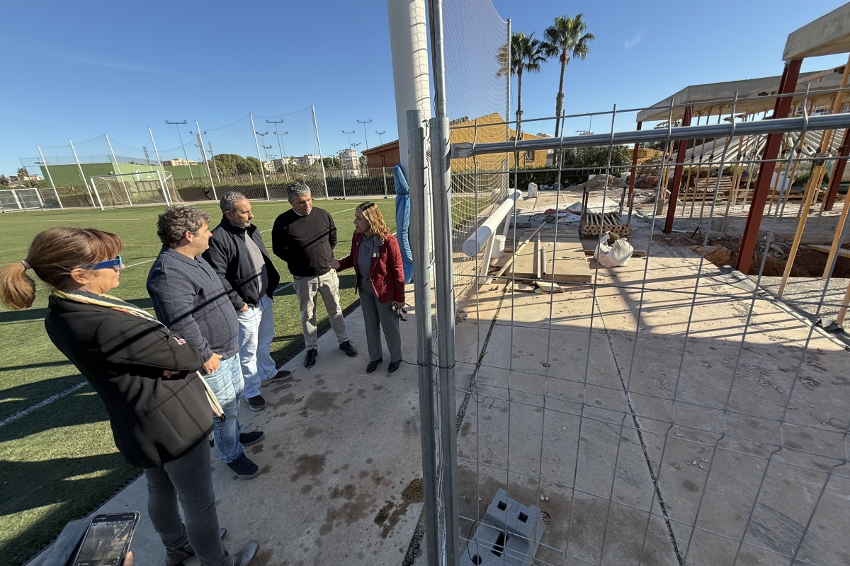 Benicàssim destina más de 270.000 euros a mejorar los vestuarios de la Carrerassa