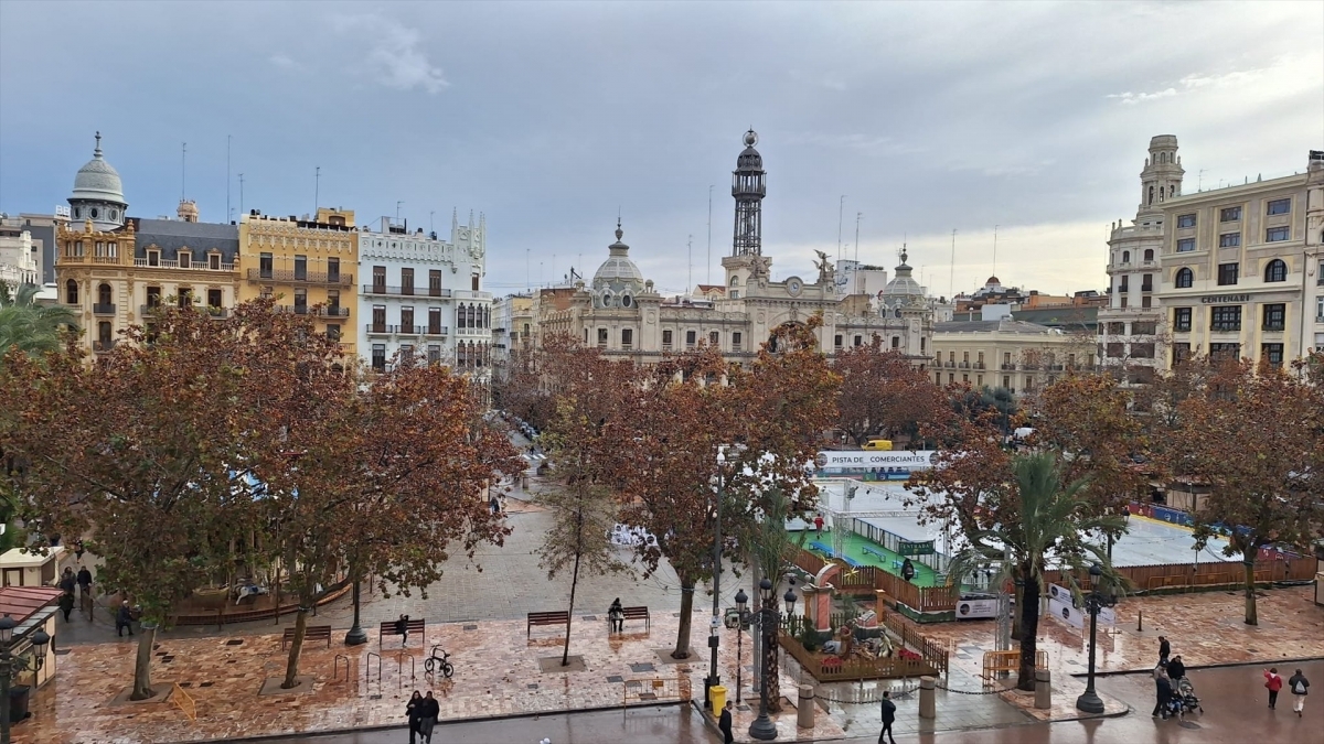 Imagen de la Plaza del Ayuntamiento de València. - Foto: AYUNTAMIENTO DE VALÈNCIA.