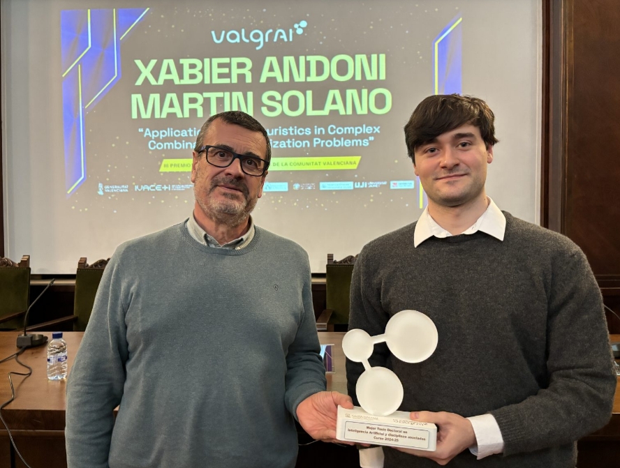 La mejor tesis en IA de la Comunitat: de un alumno de la UPV en Alcoy y que ya aplican la empresa Stadler y Barcelona