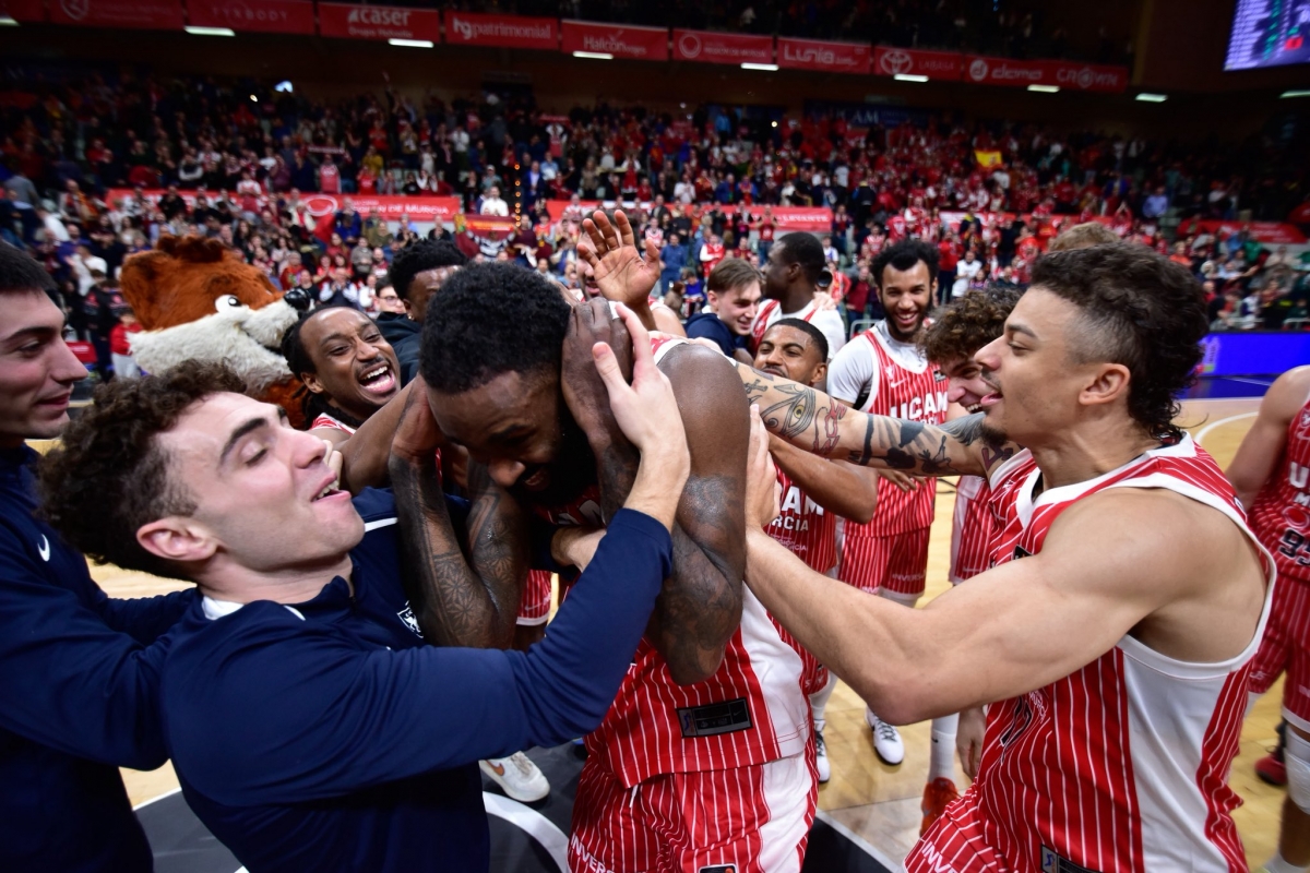 El UCAM CB, ante un fin de año infernal: recibirá al Valencia y al Madrid, únicos rivales que le superan