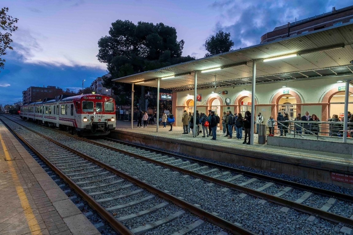 Estación de Aldaia. - Foto: MINISTERIO DE TRANSPORTES