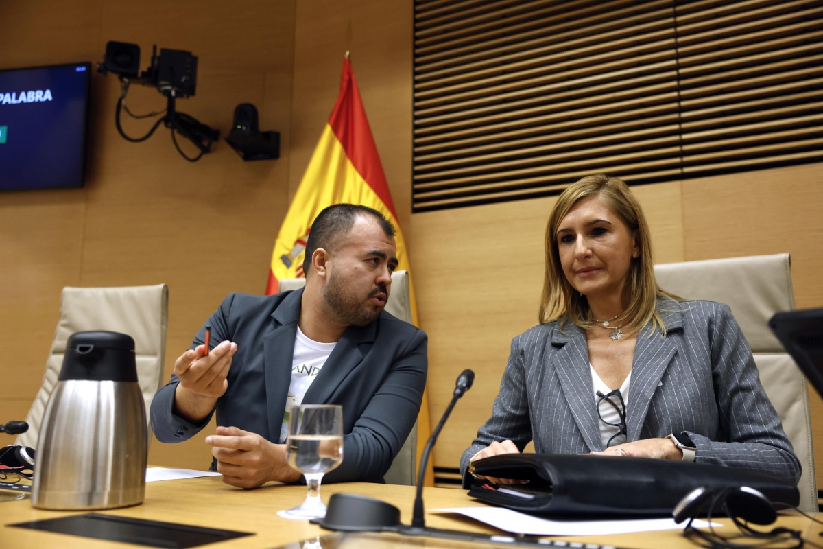 La exconsellera valenciana de Justicia e Interior Salomé Pradas en el Congreso