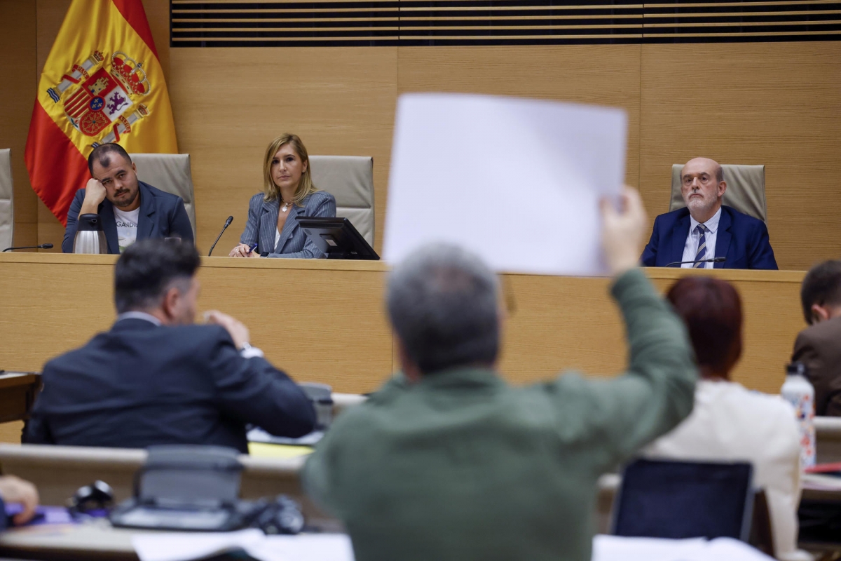 La exconsellera valenciana de Justicia e Interior Salomé Pradas en el Congreso - Foto: JAVIER LIZÓN/EFE La exconsellera valenciana de Justicia e Interior Salomé Pradas en el Congreso