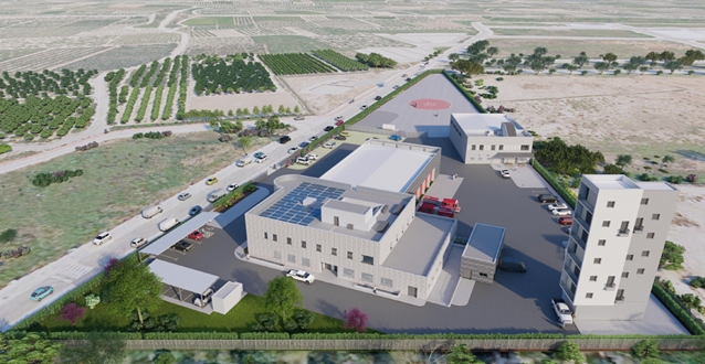 El parque de bomberos de Alzira tendrá helipuerto y construcciones para prácticas