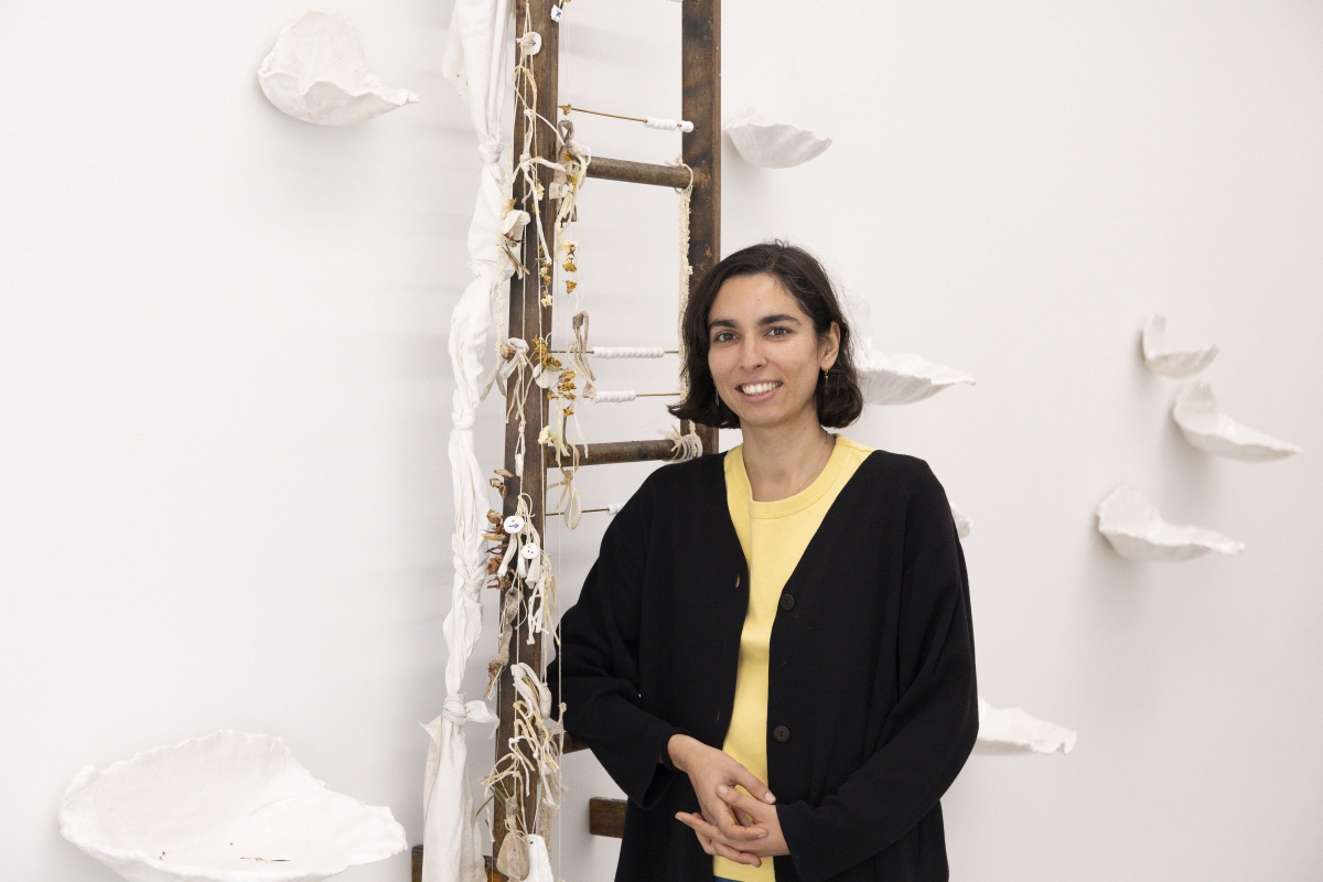 Marina González Guerreiro cuenta el tiempo en la galería Rosa Santos