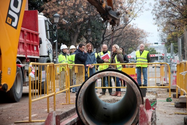 València renueva la red de saneamiento de Patraix que beneficiará a 30.000 personas