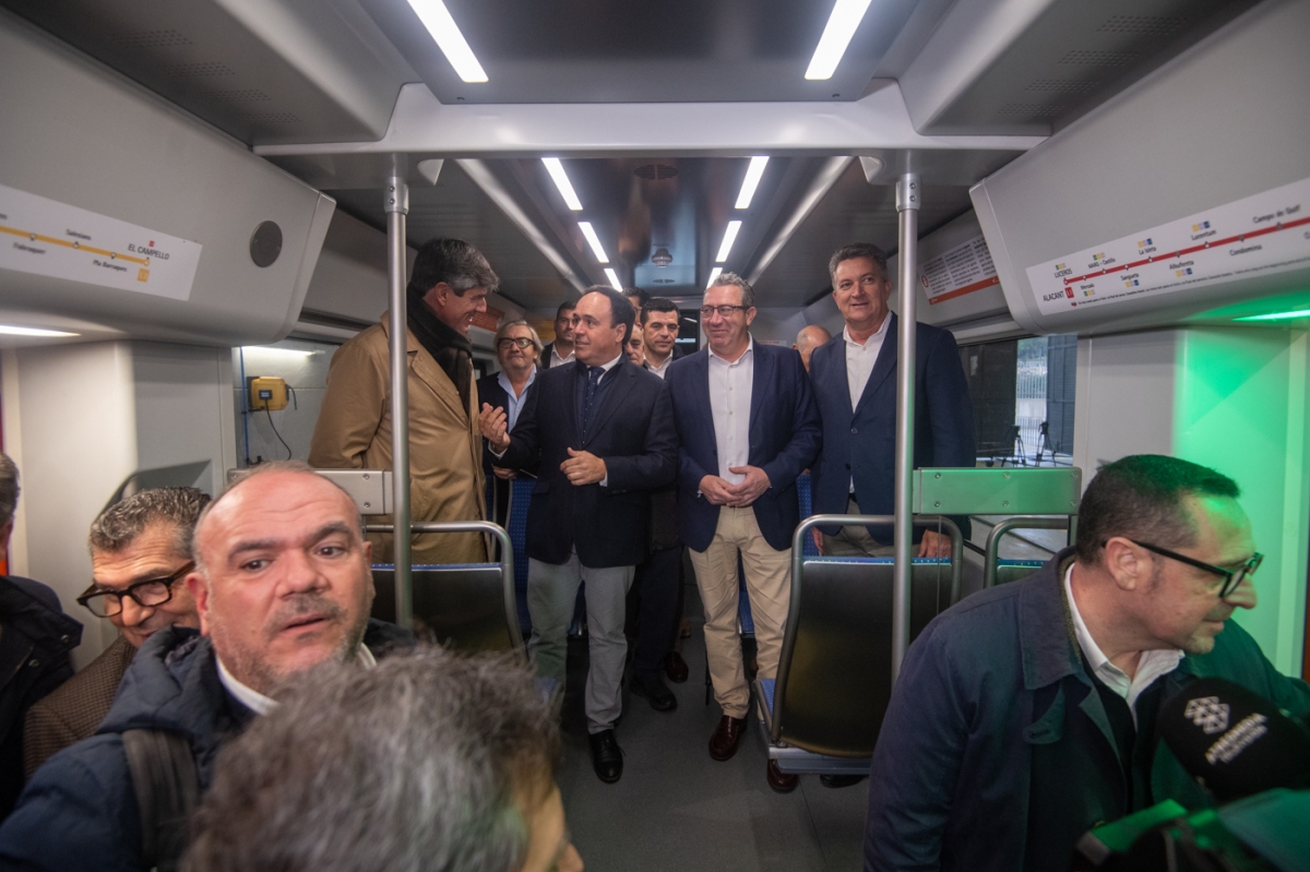 FGV reanuda los trayectos del Tram entre Benidorm y la Vila Joiosa