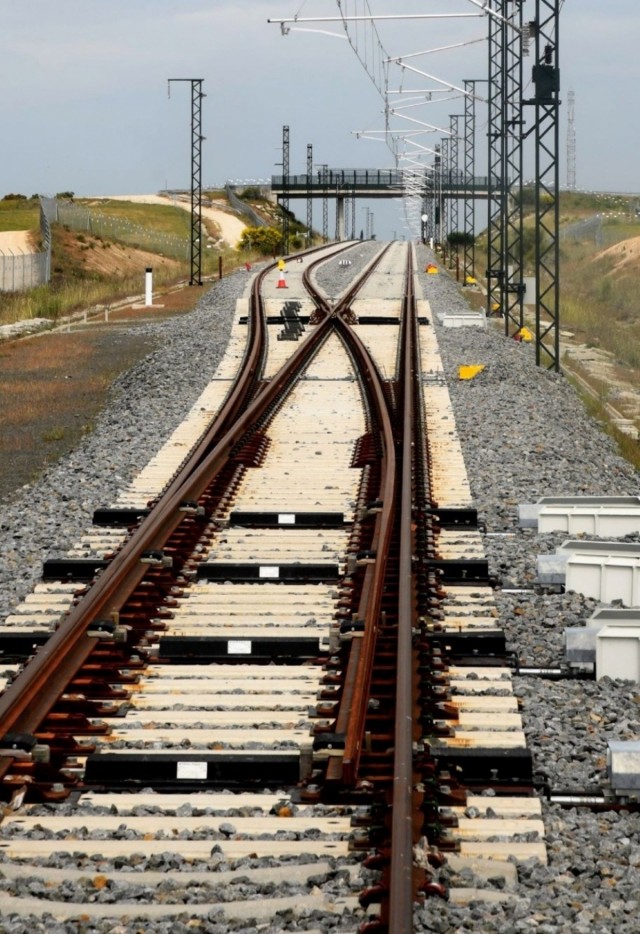 Las obras de la alta velocidad entre Murcia y Almería están ya completadas al 85%