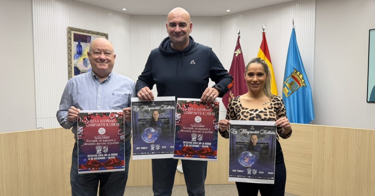 El Alhama recibirá al Atlético en un partido de octavos de Copa que además es solidario