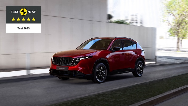 El nuevo Mazda CX-5 consigue las cinco estrellas Euro NCAP