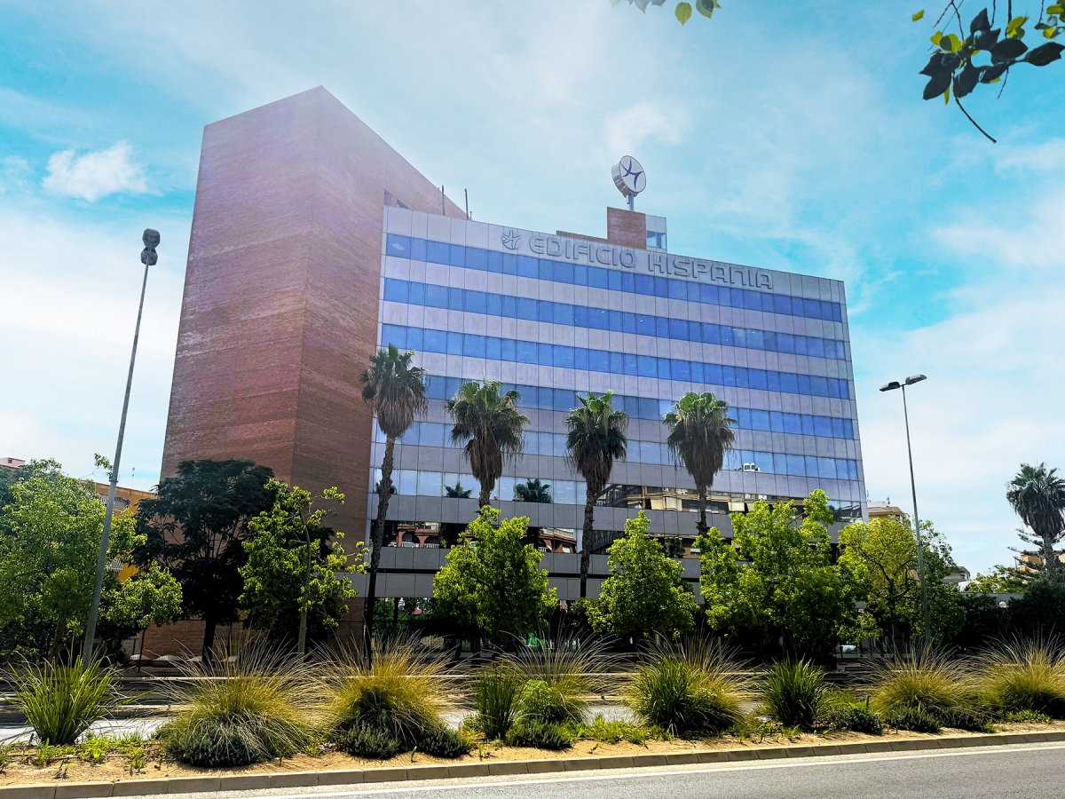 El Edificio Hispania de Alicante. - El Edificio Hispania de Alicante.