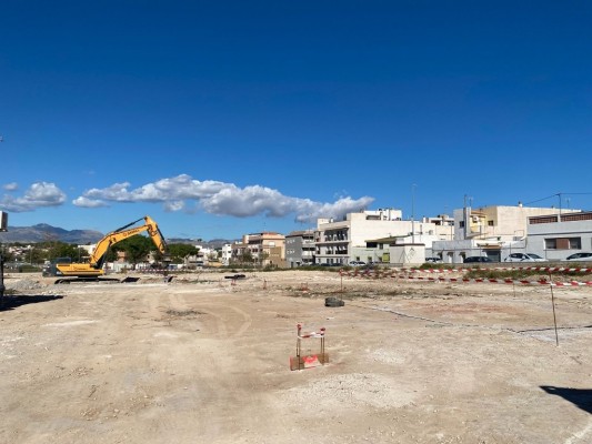 Aedas Homes sigue poniendo grúas en el nuevo barrio de San Agustín en Alicante