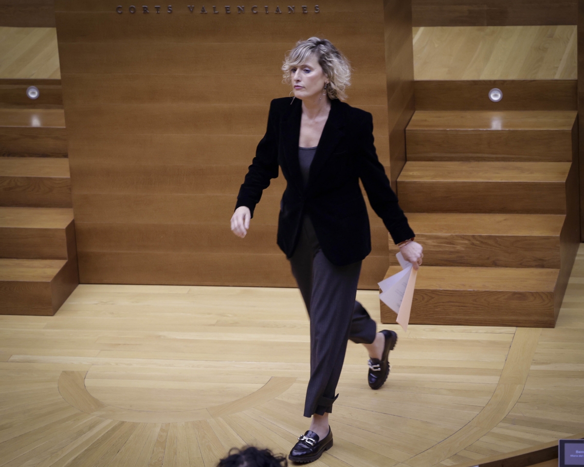 La diputada de Compromís Verónica Ruiz.