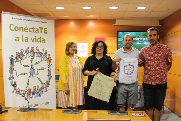 La Diputación se suma a una jornada del Teléfono de la Esperanza para la prevención del suicidio