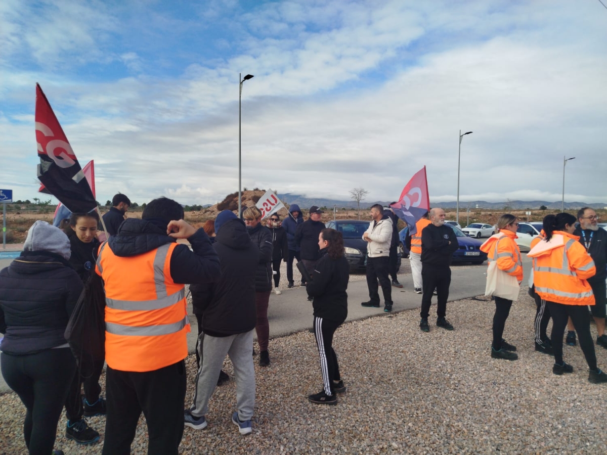La huelga de Amazon en Murcia alcanza un seguimiento del 80%: 