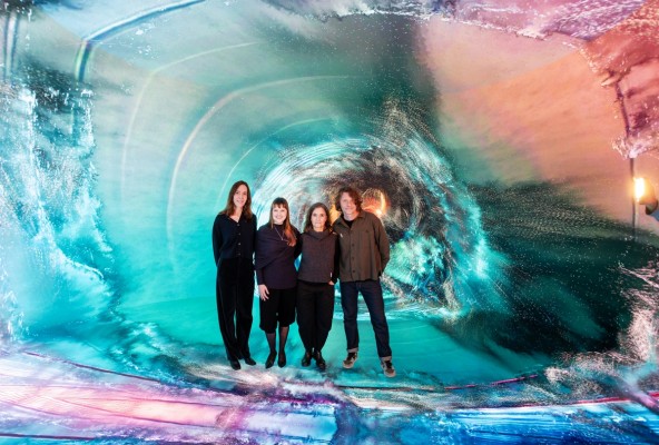 Un homenaje al océano desde Benicàssim: Bellver Blue Tech Zone acoge una obra de arte digital con 66 millones de píxeles