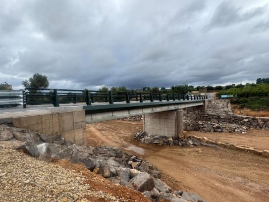Generalitat reabre el puente Mas de Sabater en Picassent tras una reconstrucción que aumenta un 140% su capacidad