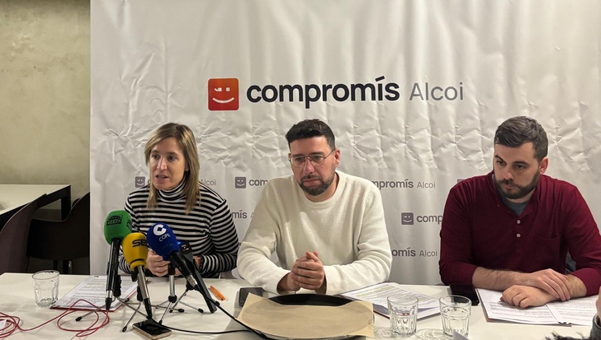 Compromís Alcoi, socios de gobierno, prioriza como reto para 2026 resolver la falta de vivienda pública