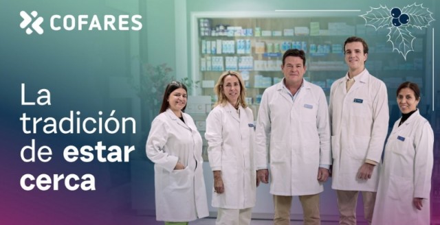 Cofares reivindica la labor del farmacéutico con su campaña de Navidad ‘La tradición de estar cerca’