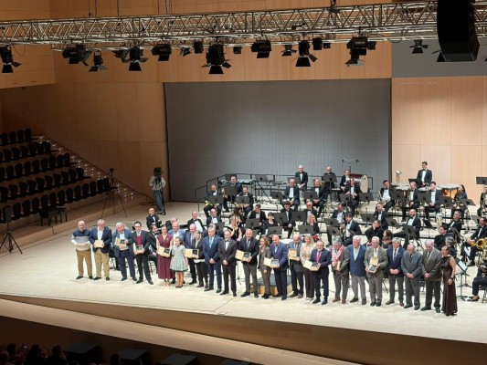 La Banda Municipal de Castelló despide el año de su centenario con el tradicional 'Concert de Nadal'