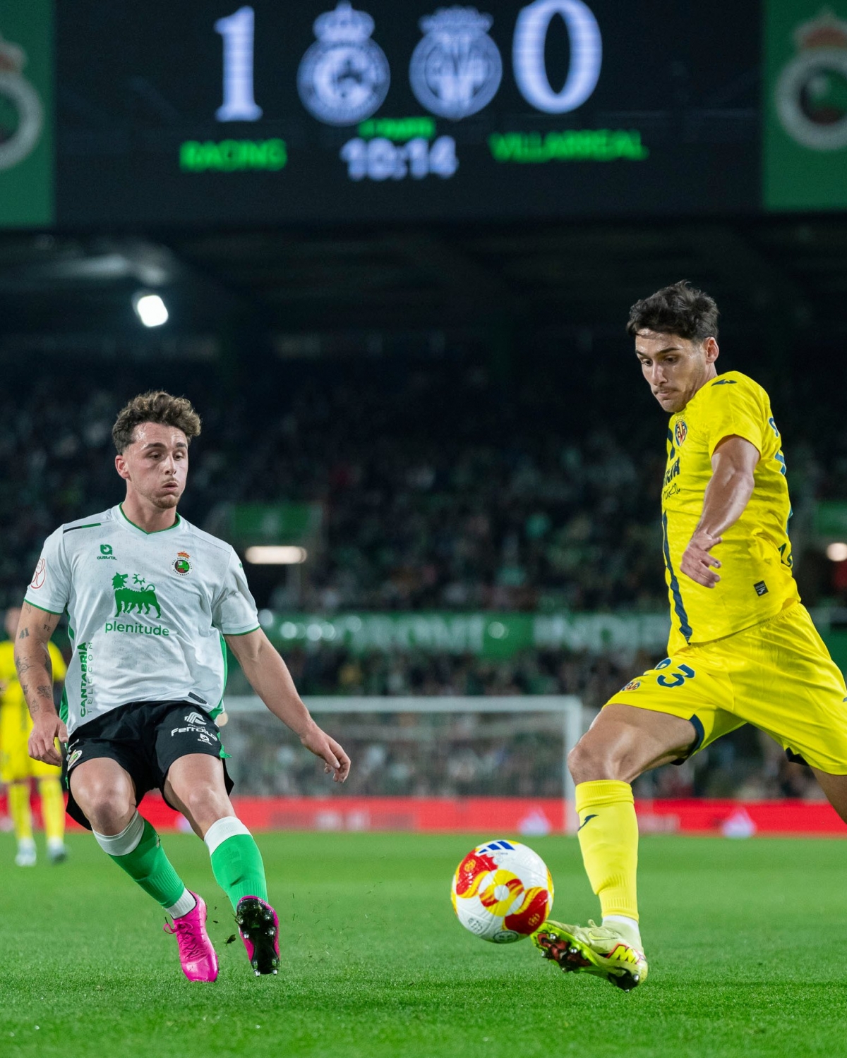 El Villarreal cae eliminado ante el Racing en Copa, donde los de Segunda hicieron más que los de Primera