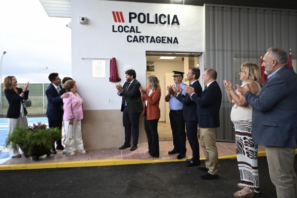 La Región destina casi 3 millones a nuevas comisarías de Policía Local en Murcia, Cartagena, Jumilla, Cieza, Fortuna, Alguazas y Pliego