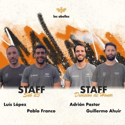 Les Abelles renueva al cuerpo técnico de sus equipos masculinos en competición nacional