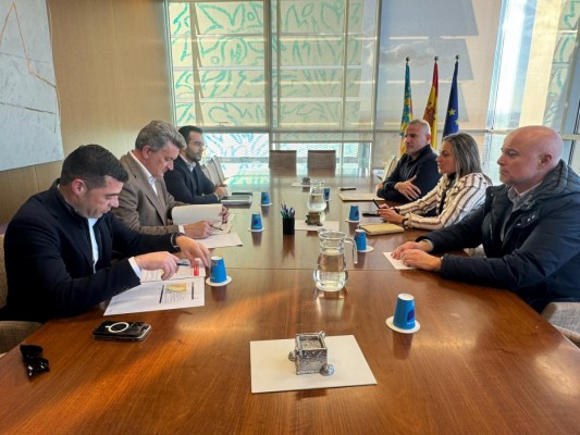 El Consell y la Vall d'Uixó abordan la ampliación del polígono de Belcaire C: 700.000 m2 nuevos de suelo industrial