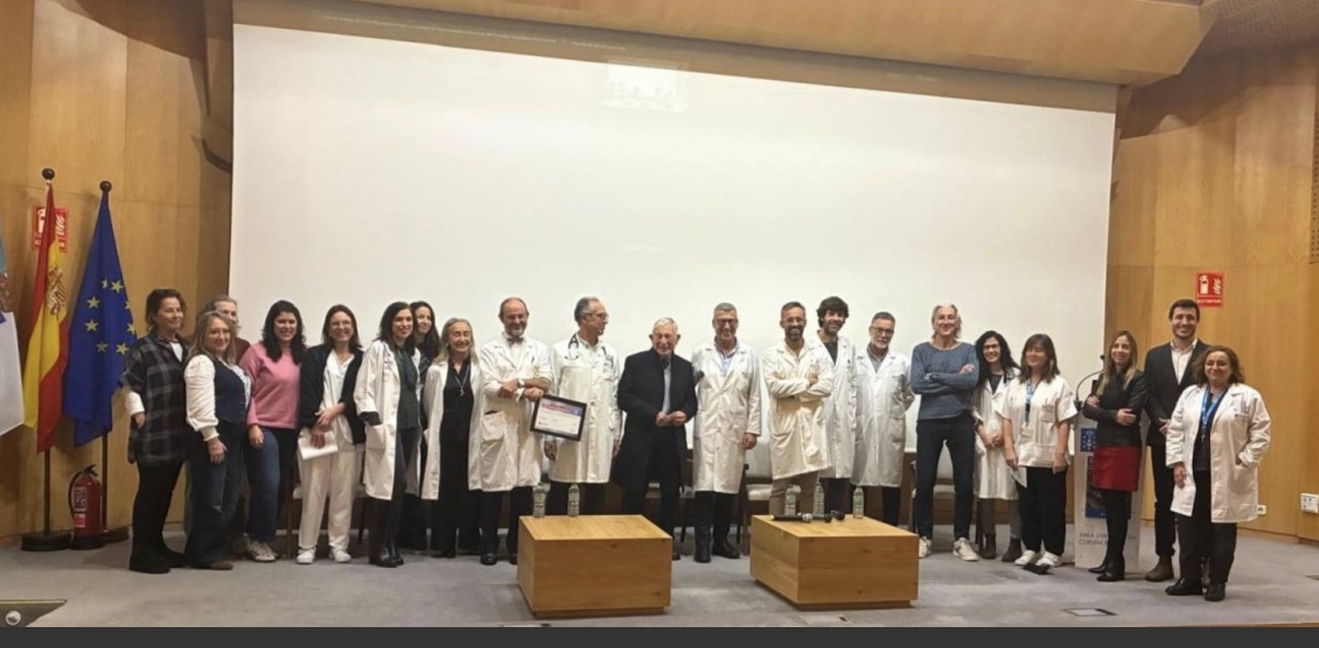 El Hospital Universitario de A Coruña obtiene la certificación en humanización en infecciones bacterianas graves