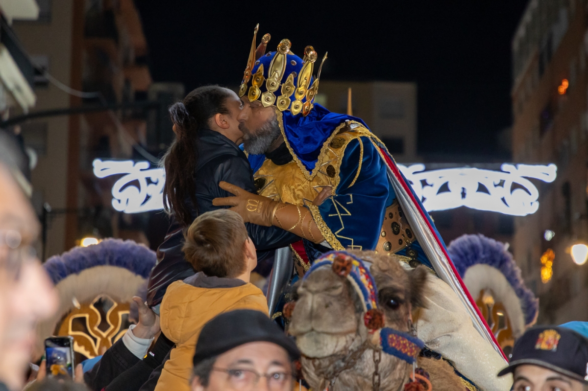 Imagen de la pasada Cabalgata de Reyes Magos de Alcoy. - Foto: PEPE OLIVARES Imagen de la pasada Cabalgata de Reyes Magos de Alcoy.