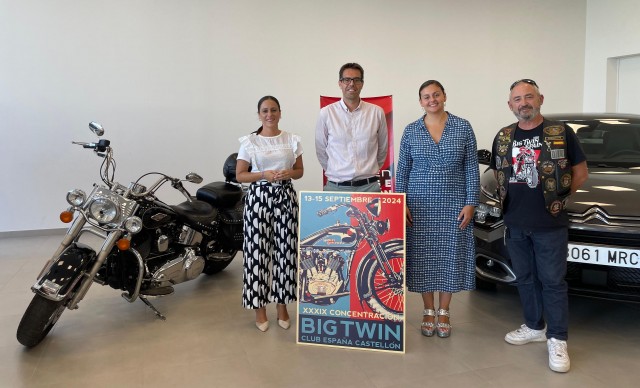 La concentración Big Twin España reunirá en Castelló a más de 1.000 moteros de toda Europa

