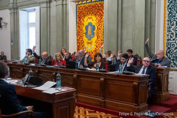 Cartagena cierra el último Pleno municipal del año, con la ordenanza de quioscos como punto más polémico