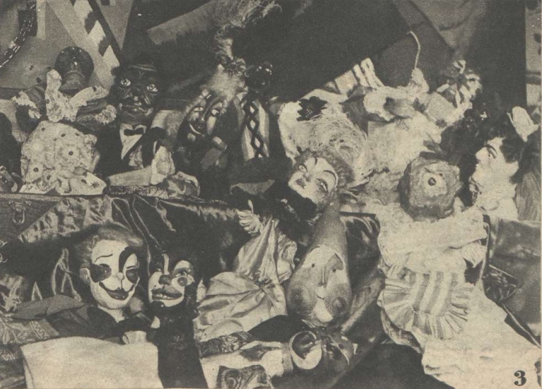 Protagonistas del guiñol de Álvaro Ponsá.