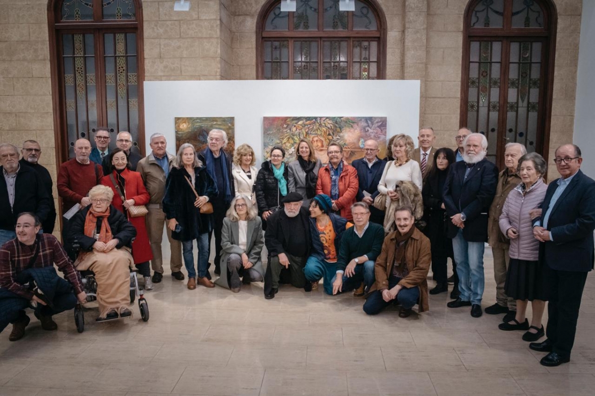 El Ateneo de Castelló inaugura su exposición anual de pintores de la entidad con un total de 56 firmas