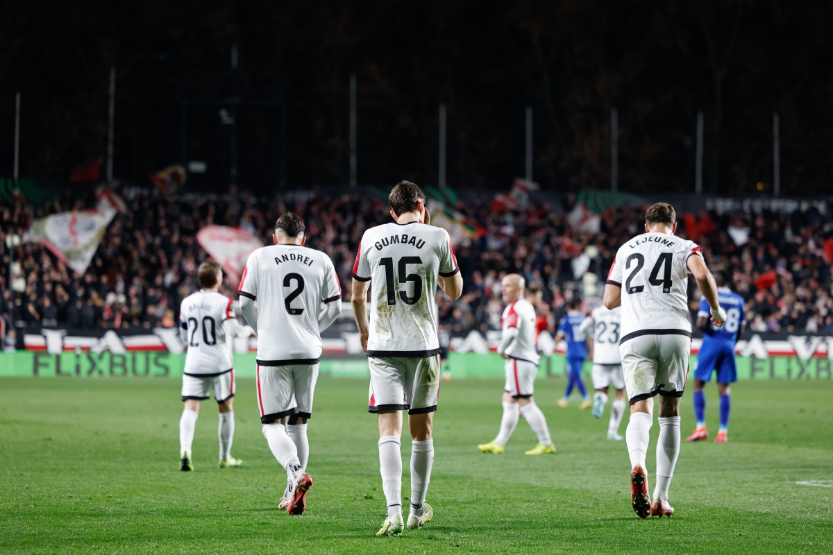 El exfranjiverde Gerard Gumbau anotaba uno de los goles del Rayo Vallecano este jueves - Foto: EP El exfranjiverde Gerard Gumbau anotaba uno de los goles del Rayo Vallecano este jueves