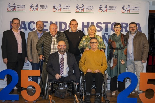 Cocemfe Maestrat celebra 25 años de trabajo por la inclusión con una gran gala celebrada en Vinaròs