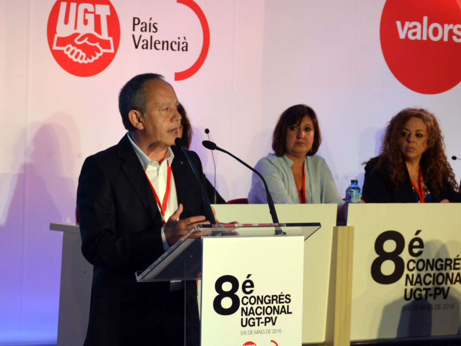 Ismael Sáez, en su primer discurso como secretario general de UGT-PV - 