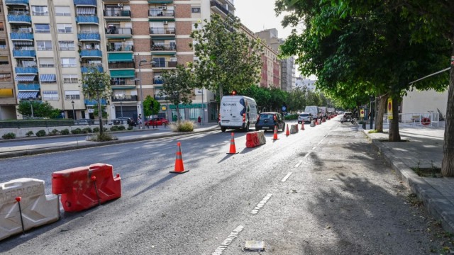 Completadas las obras del carril bici de Tres Forques
