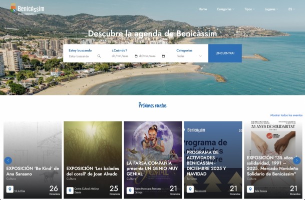 La web de la agenda municipal de Benicàssim recoge más de 500 eventos desde su creación hace seis meses